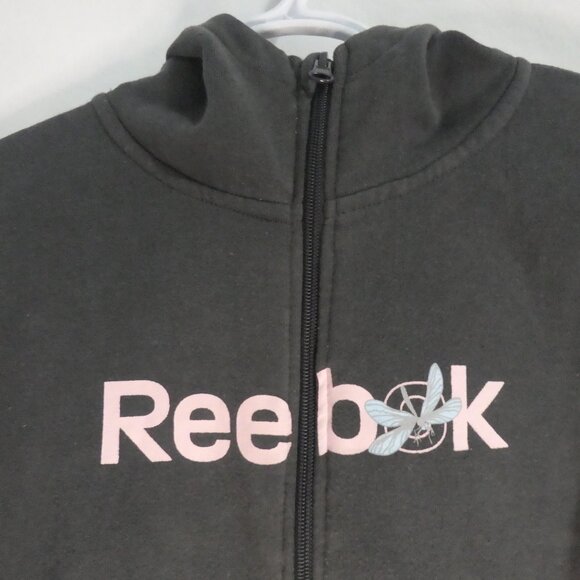 REEBOK | size 14, youth, kids | Zip-Up Hooded Sweatshirt / Jacket - Picture 6 of 16